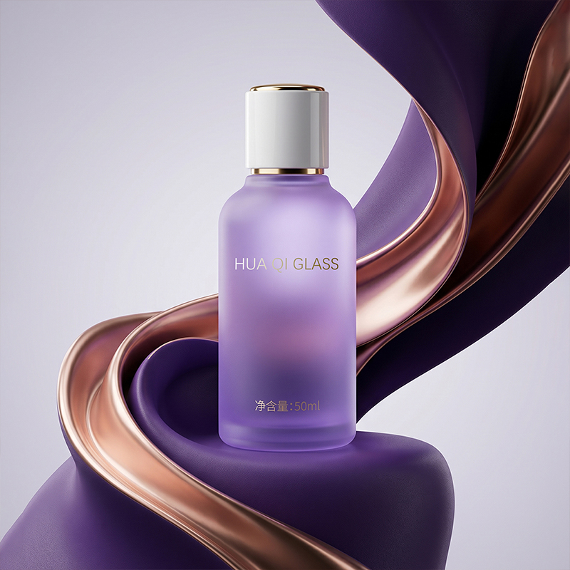 Irregular Shaped Perfume Bottle High-End Glass Container for Perfume