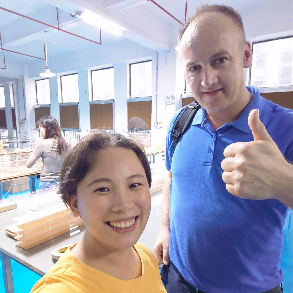 United Kingdom Client Visit Factory
