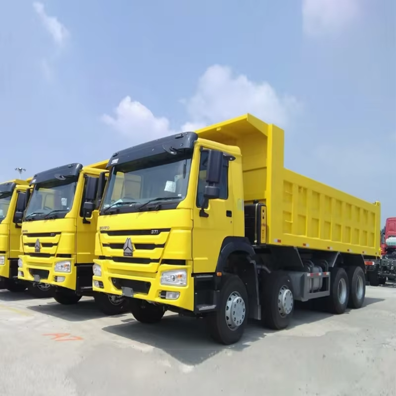 2019-2024 Year Heavy Duty 6x4 Tipper Trucks 10 Wheeler 40Ton 371hp 375hp supplier