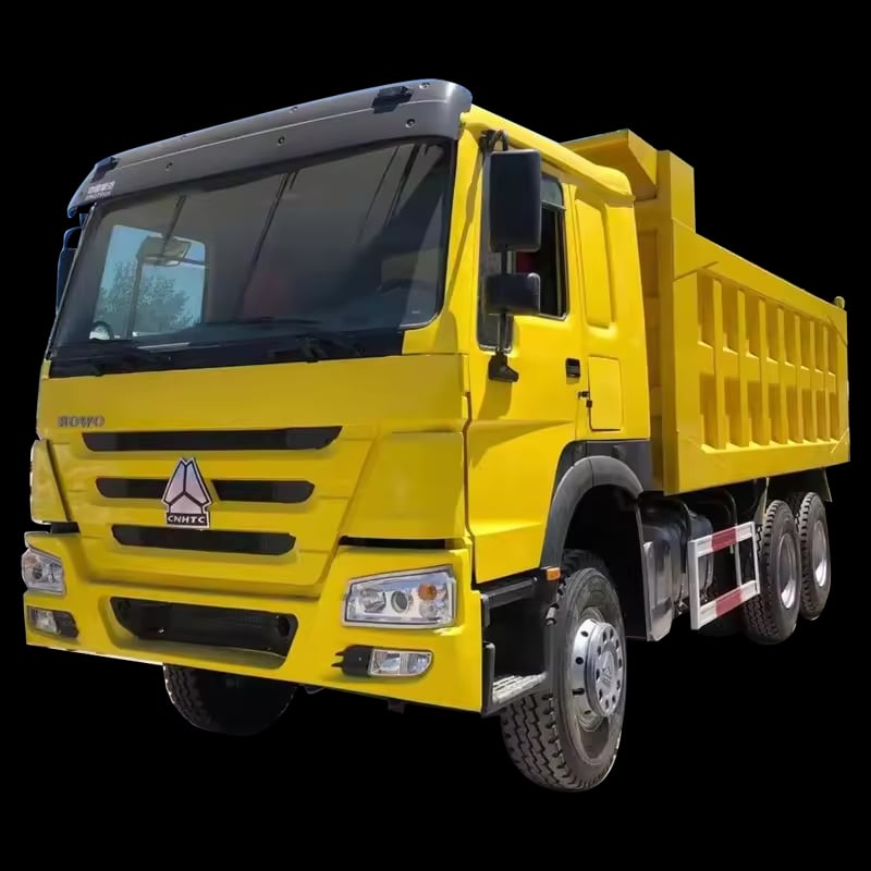 2019-2024 Year Heavy Duty 6x4 Tipper Trucks 10 Wheeler 40Ton 371hp 375hp manufacture