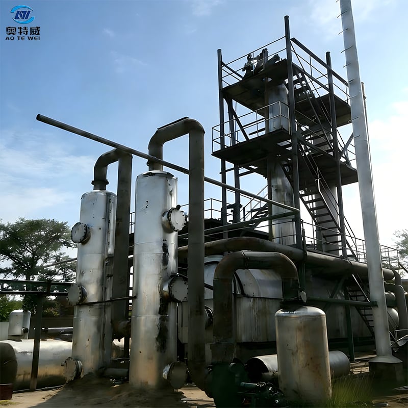 Petroleum Crude Oil Refinery Corrosion Pipeline Crude Oil Engine Crankcase Oil Into Diesel or Gasoline Distillation Equipment