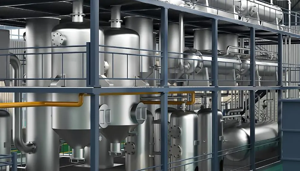 In che modo una macchina per pirolisi gestisce i contaminanti nei flussi di smaltimento dei pneumatici?