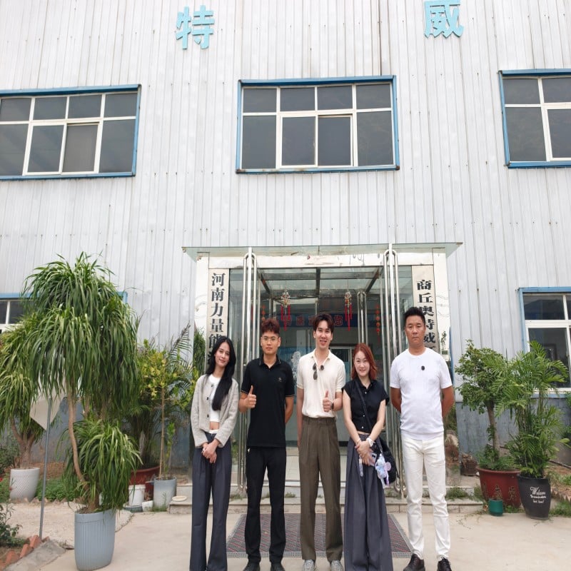 Thailand clients Visit Aotewei for Pyrolysis Oil Desulfurization & Refining Project