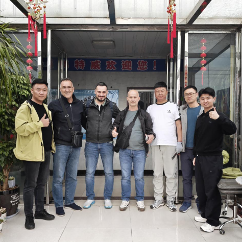 AOTEWEI Welcomes Kosovo Client Fitim Hoti and Team for On-Site Inspection