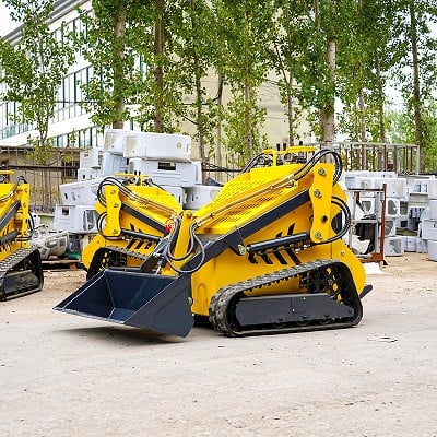 High Power Compact Skid Steer Loader for Narrow Working Site China wholesale mini skid steer loader with attachment