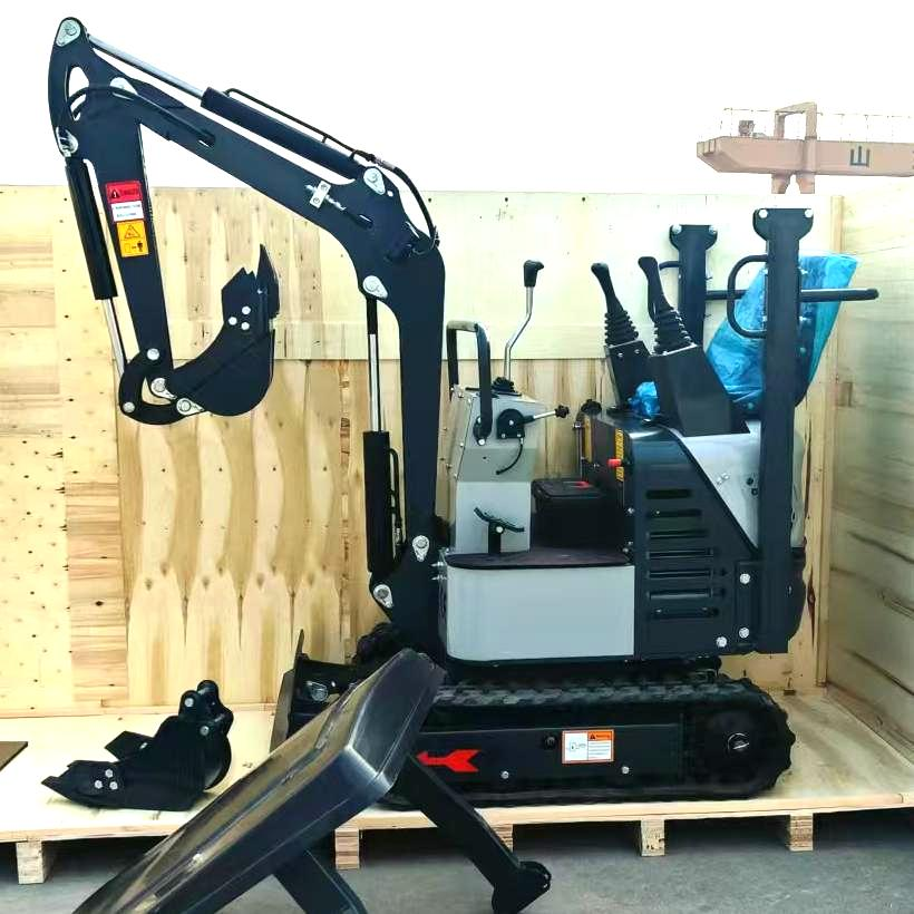 Một máy đào 12pro đã được đóng gói và vận chuyển