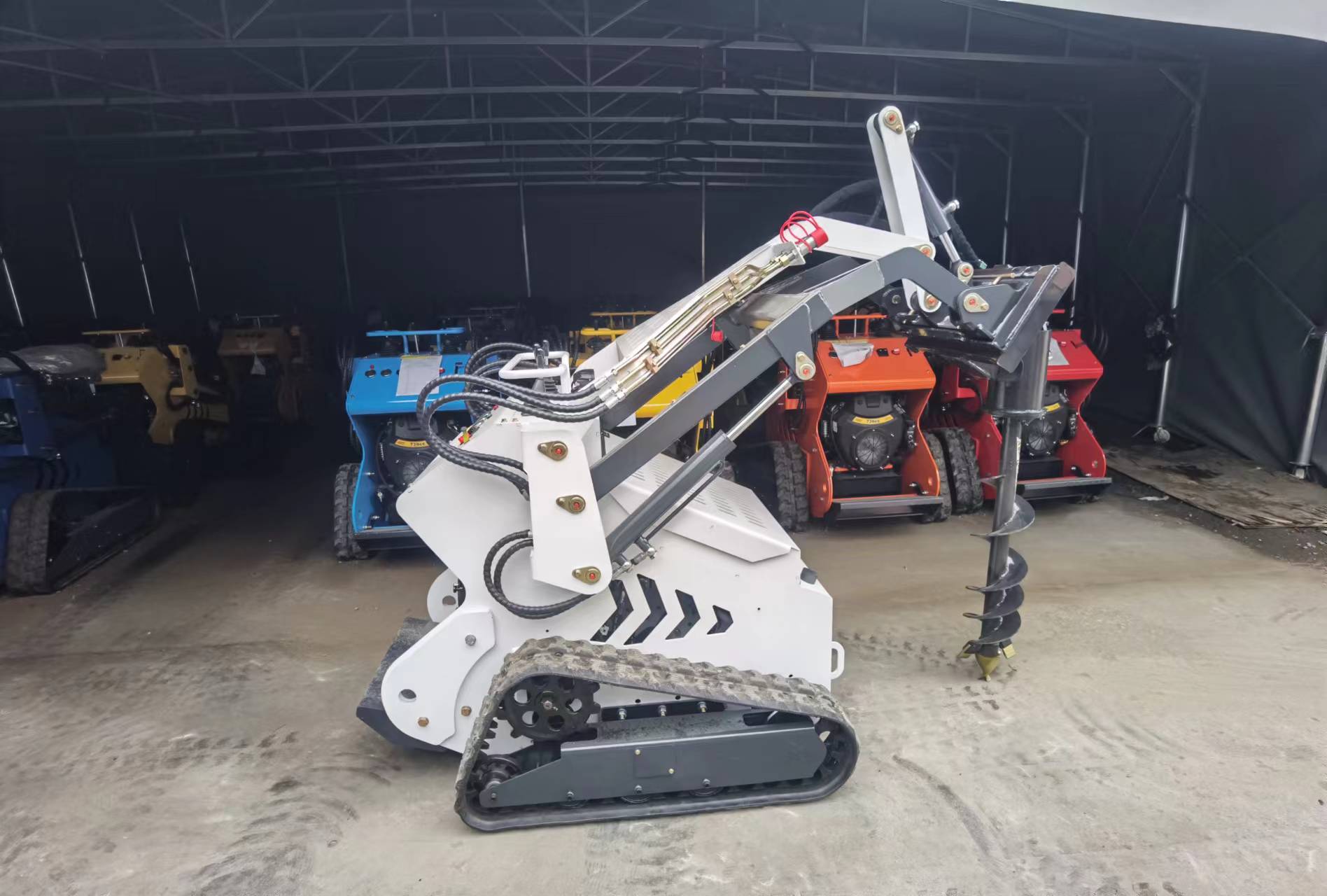 3 skid steer loaders sent to Belgium