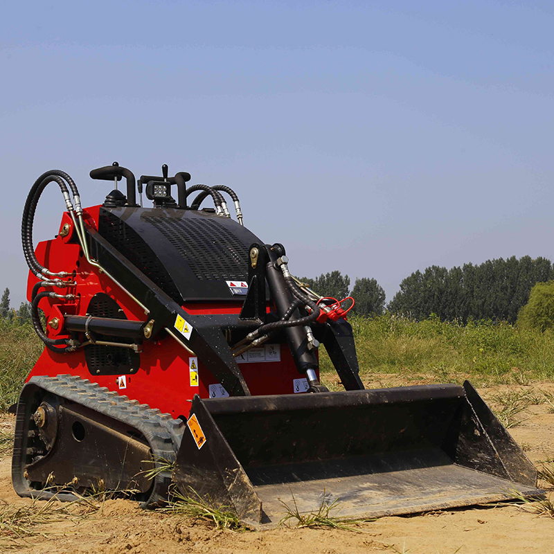 WY380 High Efficiency mini skid steer loader multi purpose skid steer attachments mini skid steer track loader for sale