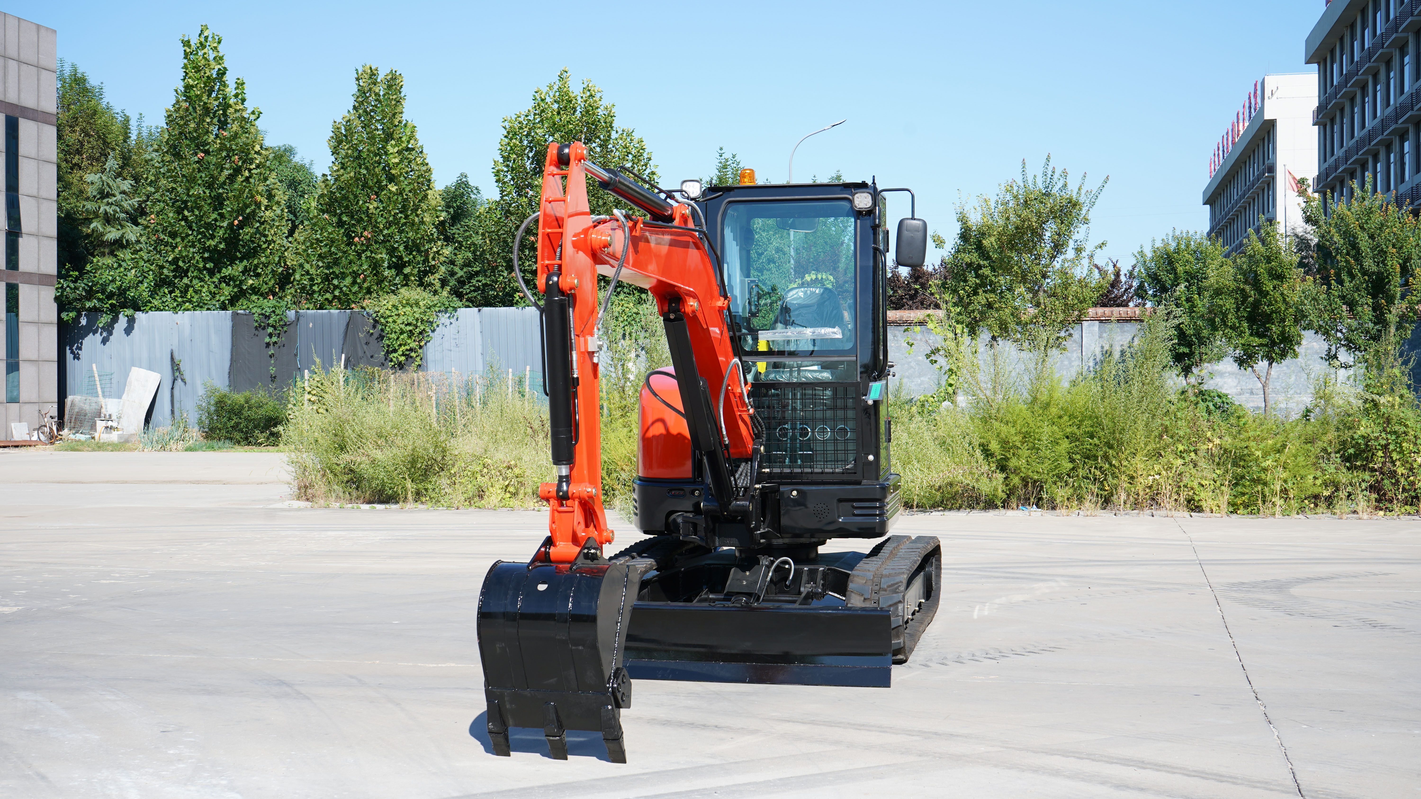 WY35 Red Low Price Durable Robust Track Excavator 3.5Ton Powerful Efficient Best Quality Good Sale
