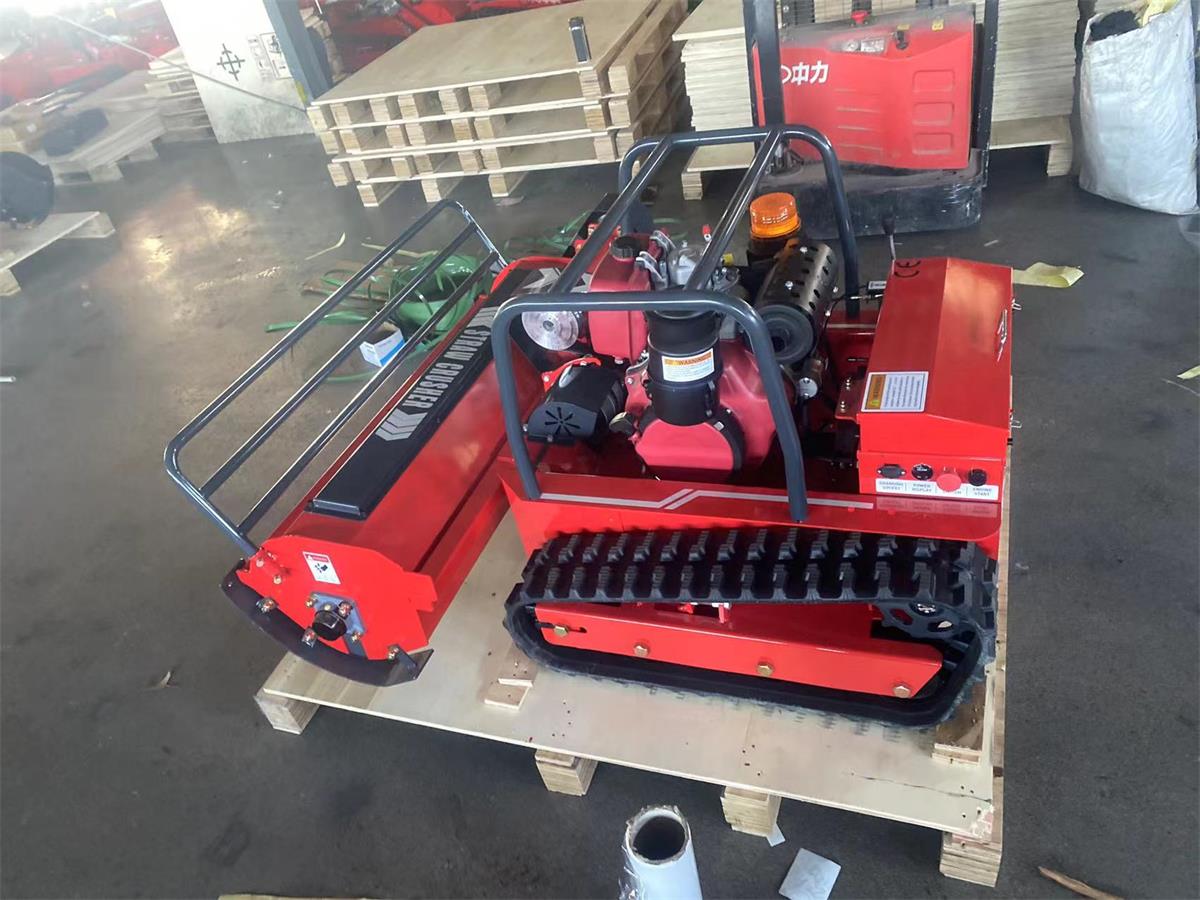 Anim na lawnmower ang naka-package at isinapadala na sa Germany.