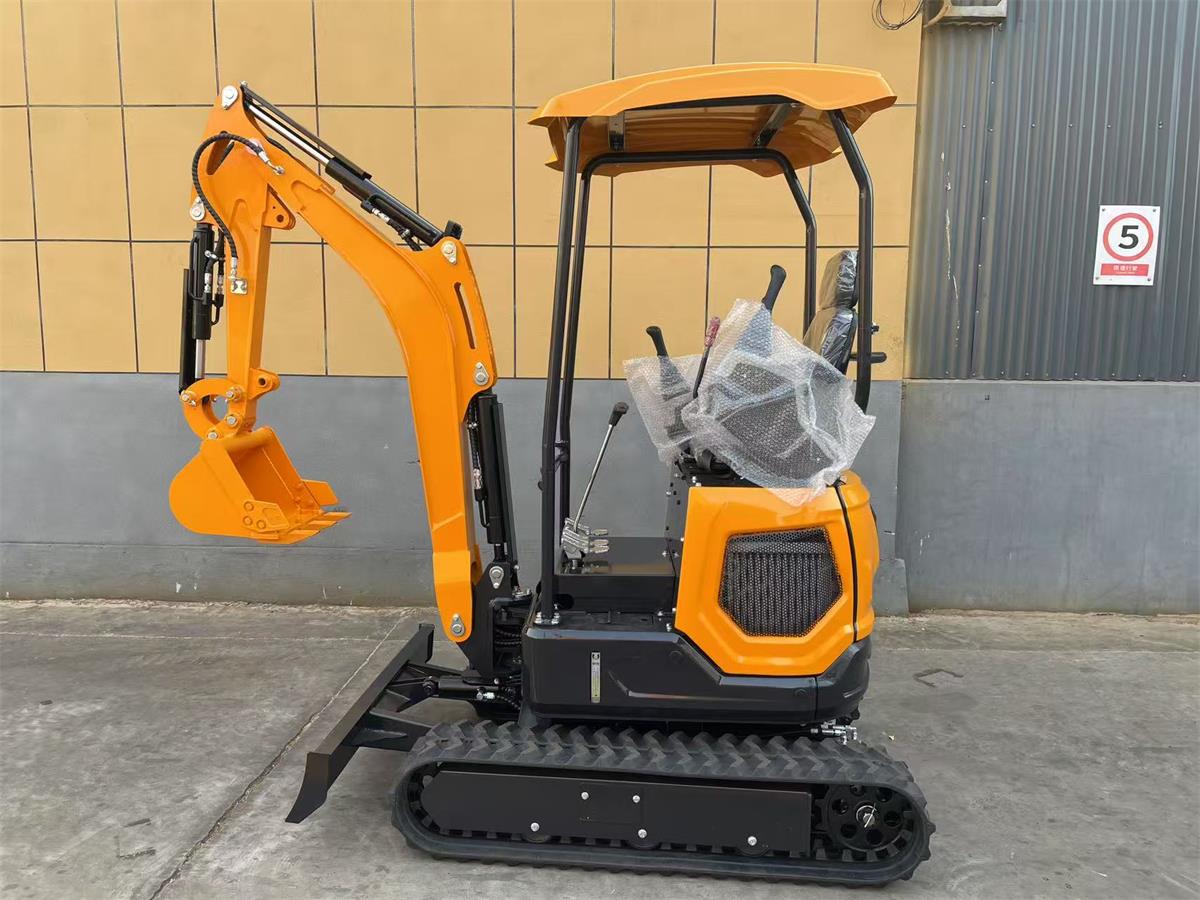 Een graafmachine is naar de Verenigde Staten geëxporteerd na testen