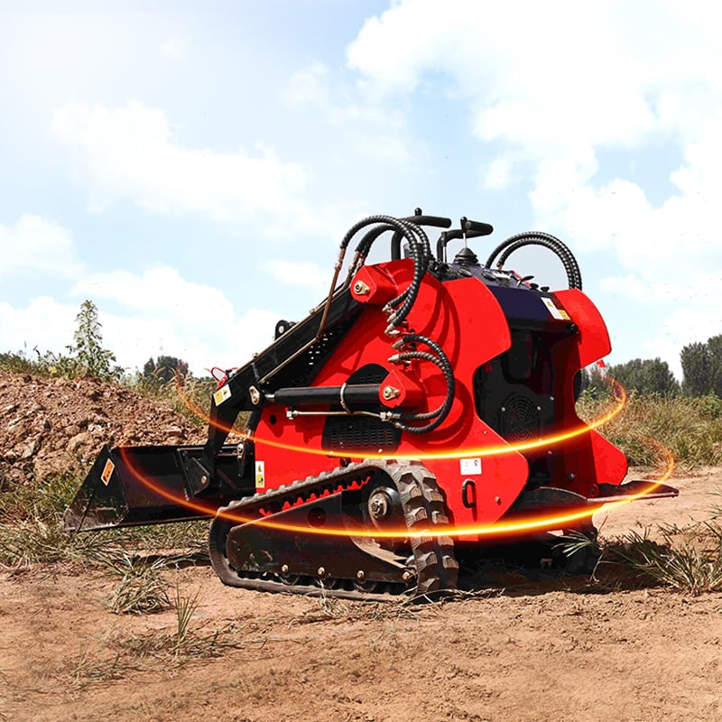 WY380 Fast Shipping mini skid steer track loader hot sale skid steer loader with track cheap skid steer for sale