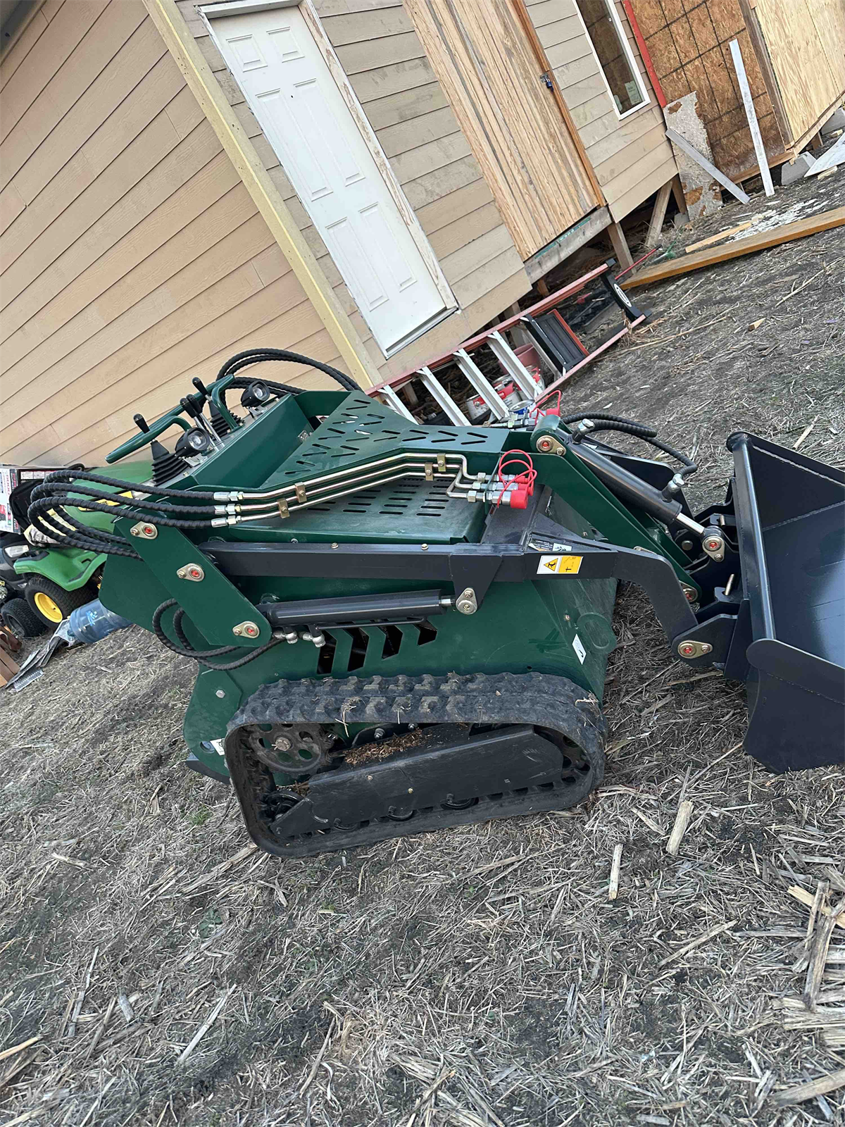 American customer ordered a skid loader