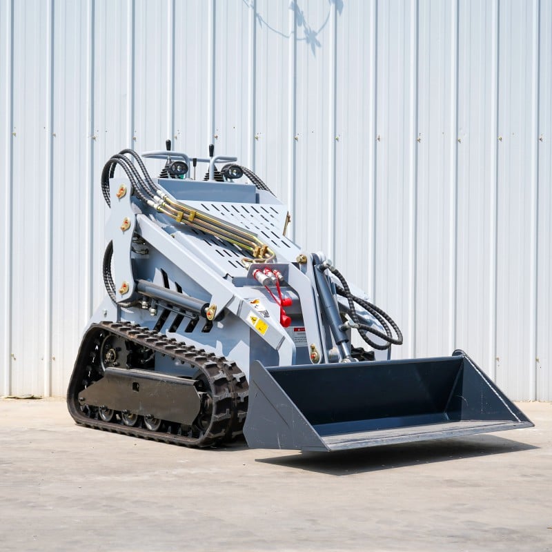 New Cheap 330 Best Powerful Great Grey Movement Turning in Place Flexible Value Skid Steer Loader on Sale