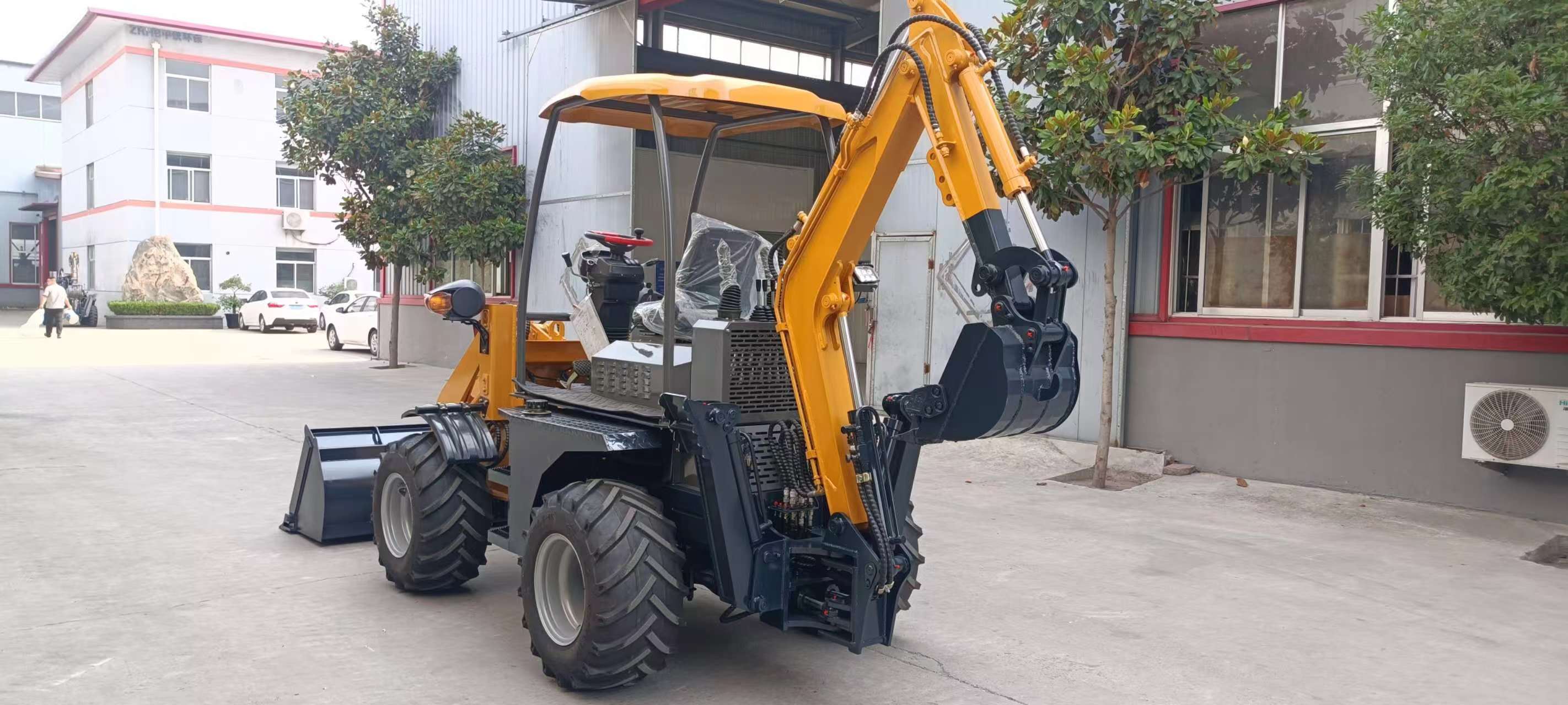 backhoe loader