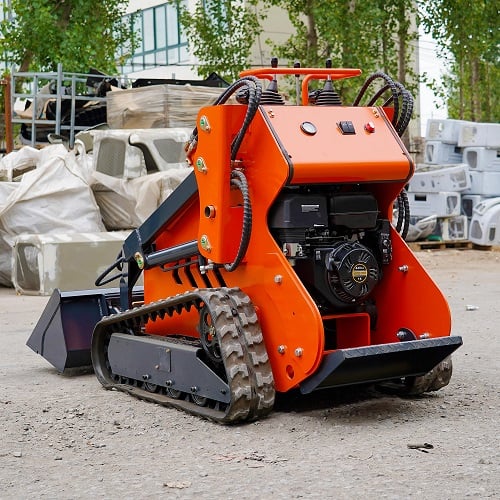Chinese 330kg Skid Steer Loader Cheap CE EURO5 Epa Engine Skid steer Diesel Crawler Mini Track Skid Steer Loader