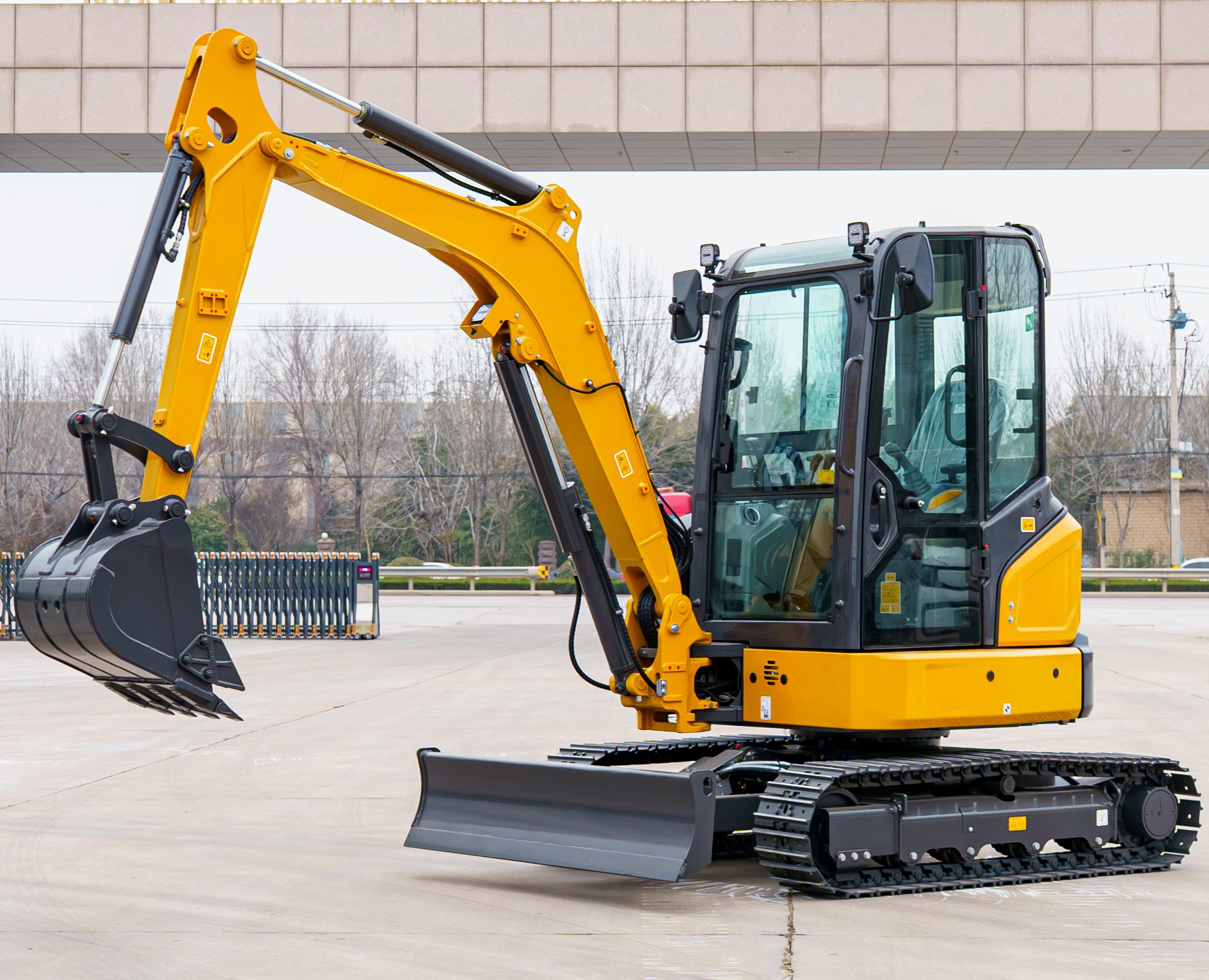 WY35 New Yellow on Promotional Upper Arm Lateral Swing 3.5Ton Excavator Offer Best Efficient on Sale