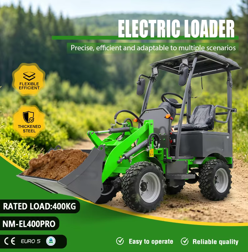ce epa engine articulated hydraulic small electric compact telescopic mini wheel loader with attachment-0