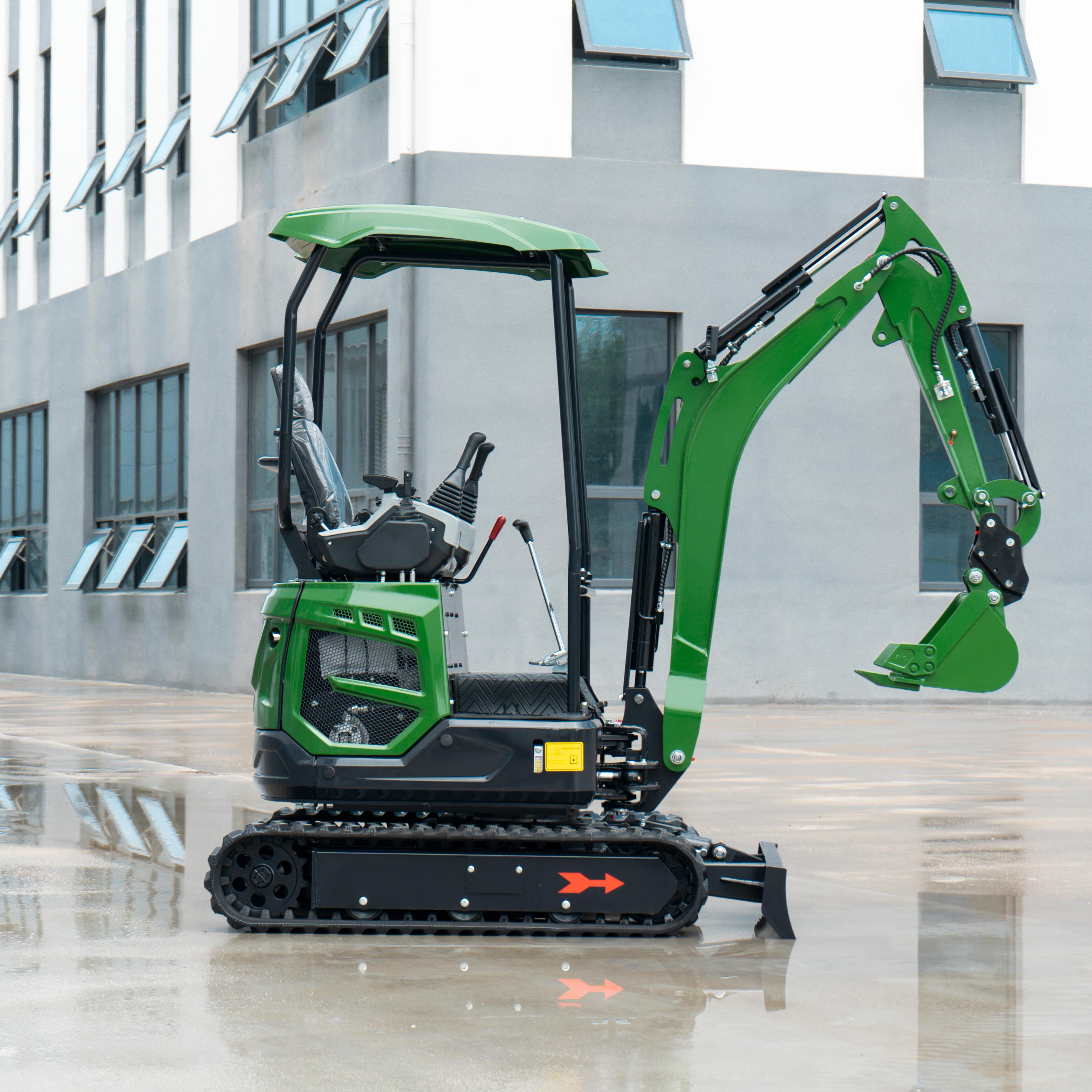 Free Shipping Mini crawler excavator Hydraulic Backhoe with Bucket for Farm Garden Construction Site Work