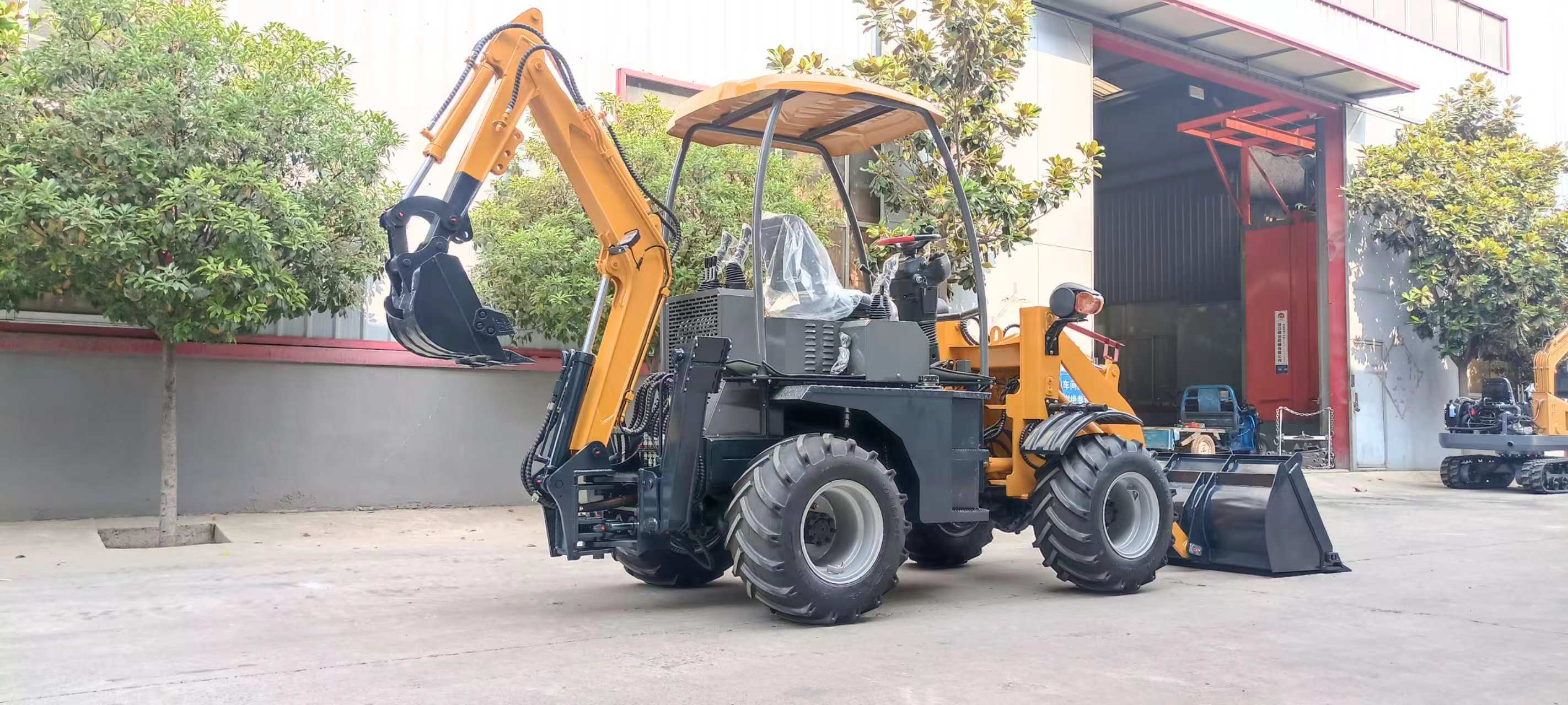 Backhoe loader