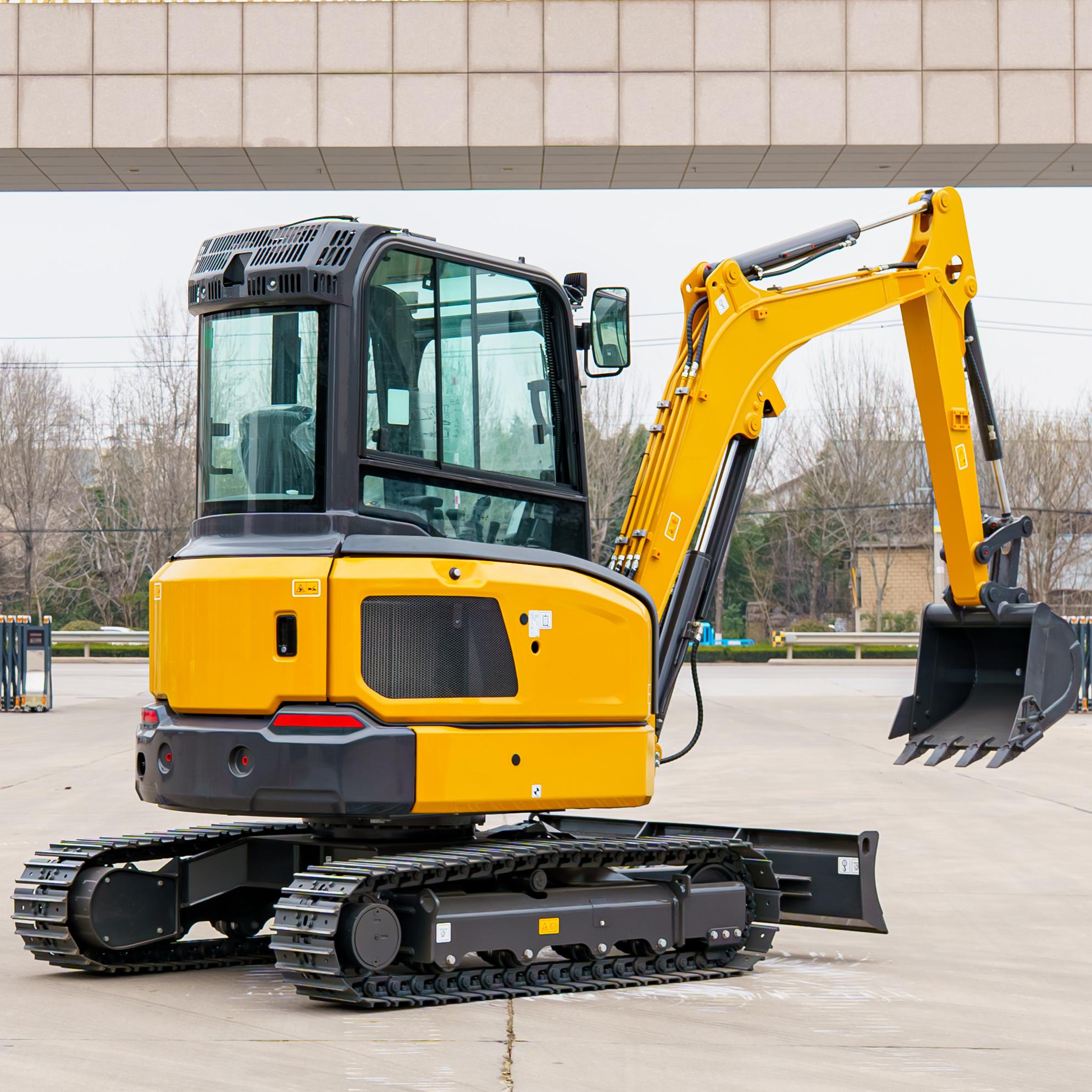 WY35 New Best Efficient Yellow on Promotional Upper Arm Lateral Swing Free Shipping 3.5Ton Excavator Offer on Sale