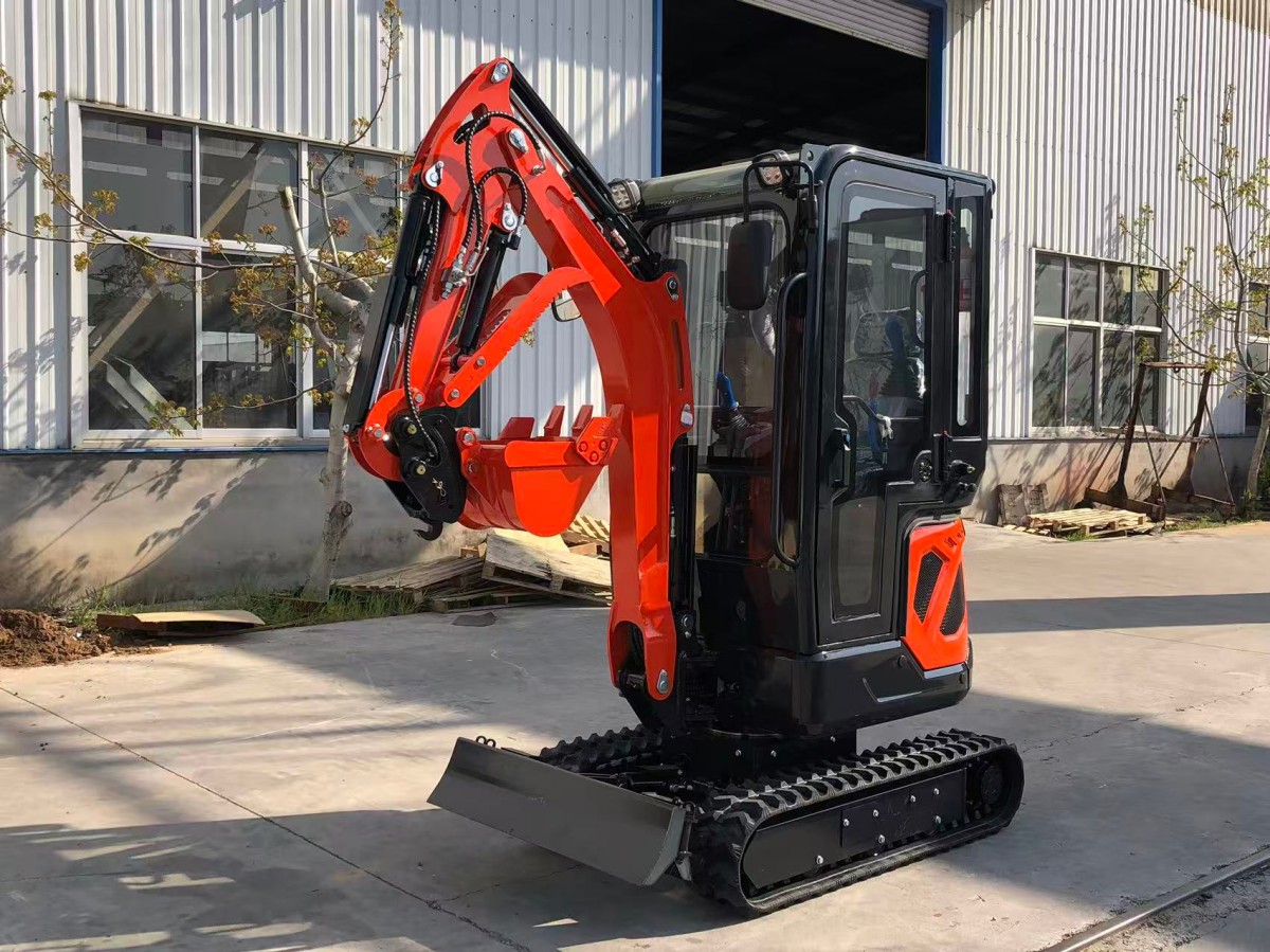 Ten Excavators Packed and Ready for Shipment to the USA