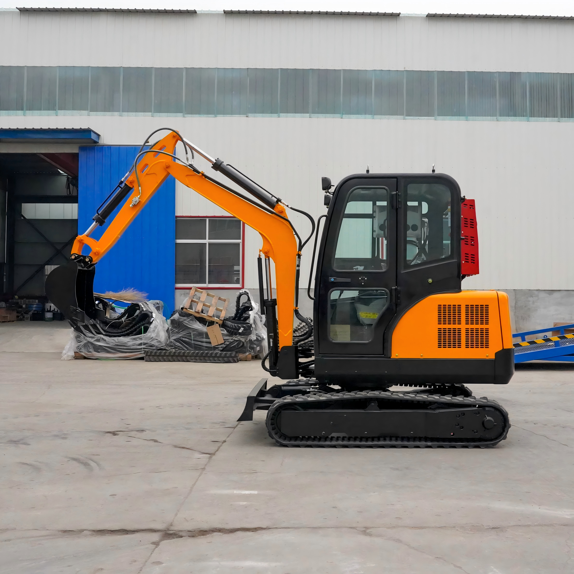 WY35 New Best Efficient Orange Upper Arm Lateral Swing 3.5Ton Excavator Offer on Promotional on Sale