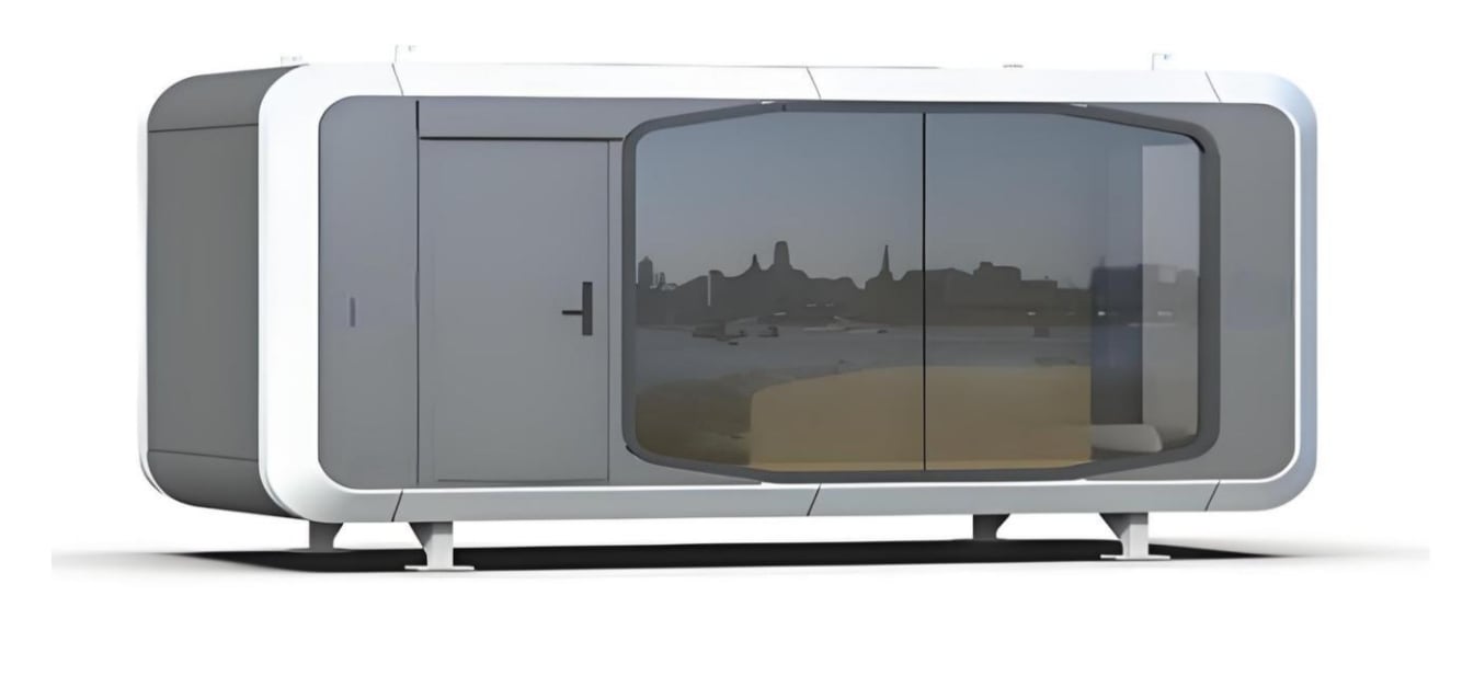 Luxury Prefab Capsule Pod: Mobile Tiny House for Outdoor Hotels