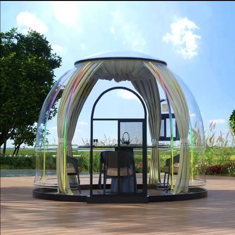 Luxury Starry Sky Bubble Dome Lodge for Stargazing Getaways 