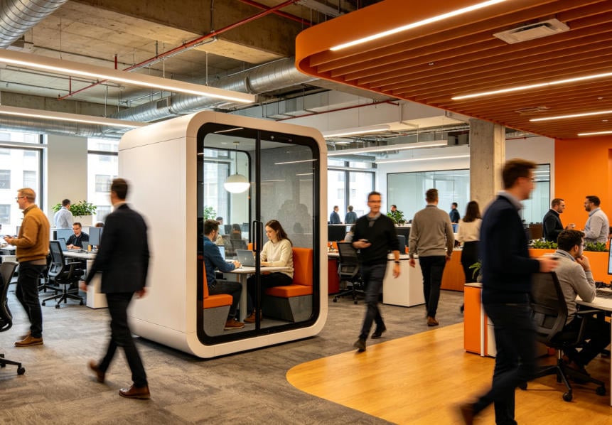 Why Modern Offices Need a Quiet Space Like Noiseless Nook Soundproof Booths