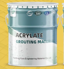 Why is the ultra-low viscosity of acrylate grout critical for deep sealing?