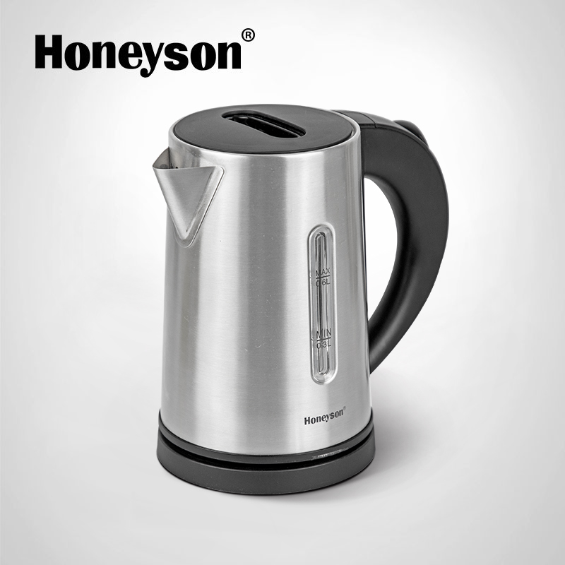 Hotel Guestroom Kettle - 0.6L capacity, single-wall body - matt finish style kettle, H1263