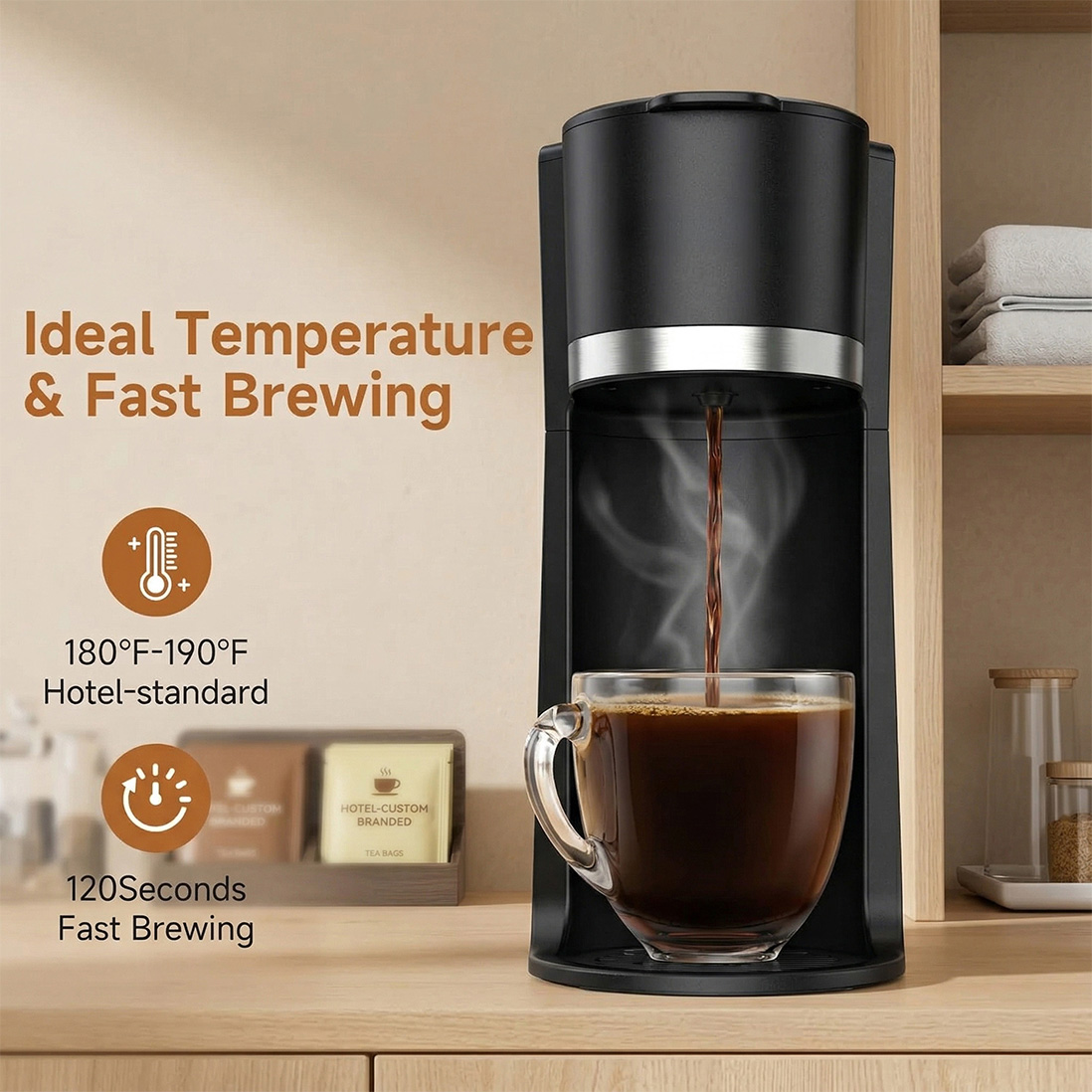 kc201 3 in 1 single serve coffee maker for k cup pods ground coffee tea-1