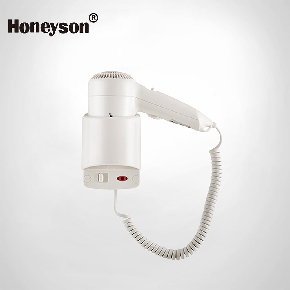 Hotel Guestroom Hair Dryer, Wall-mounted, D02B-1