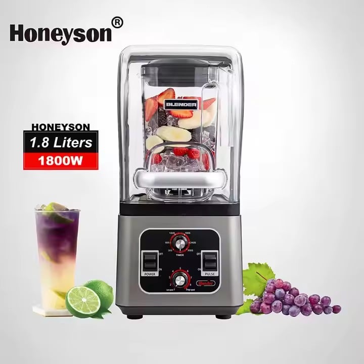 2L High-Speed Heavy Duty Electric Fruit Mixer Food Processor Multi-Function Juicer Smoothie Blender Low-Speed Juicer Low-Speed