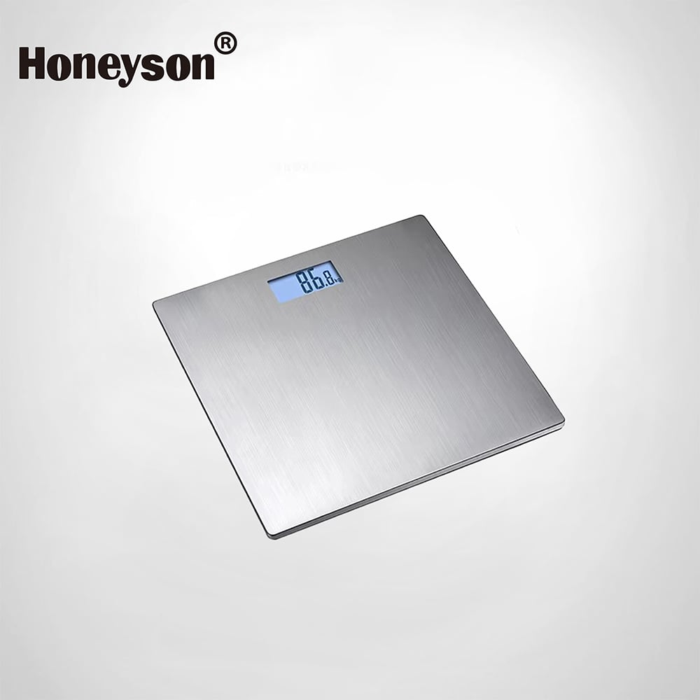 Luxury Hotel Bathroom Scale - 180kg Capacity with Blue Backlight (Model GL-D1A-S)