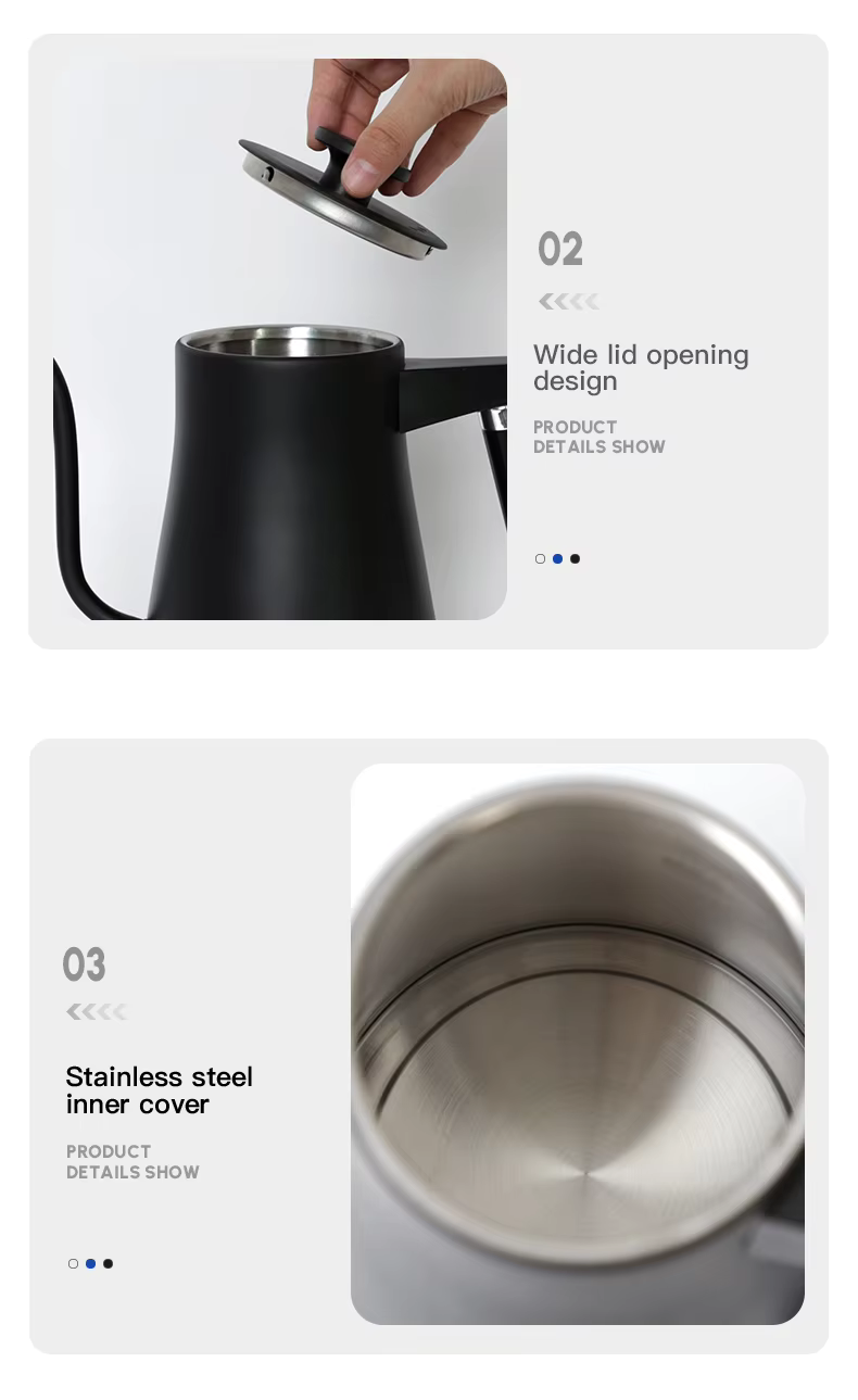 Hotel Guestroom Kettle - 0.8L capacity, matt finish style kettle, K87 supplier