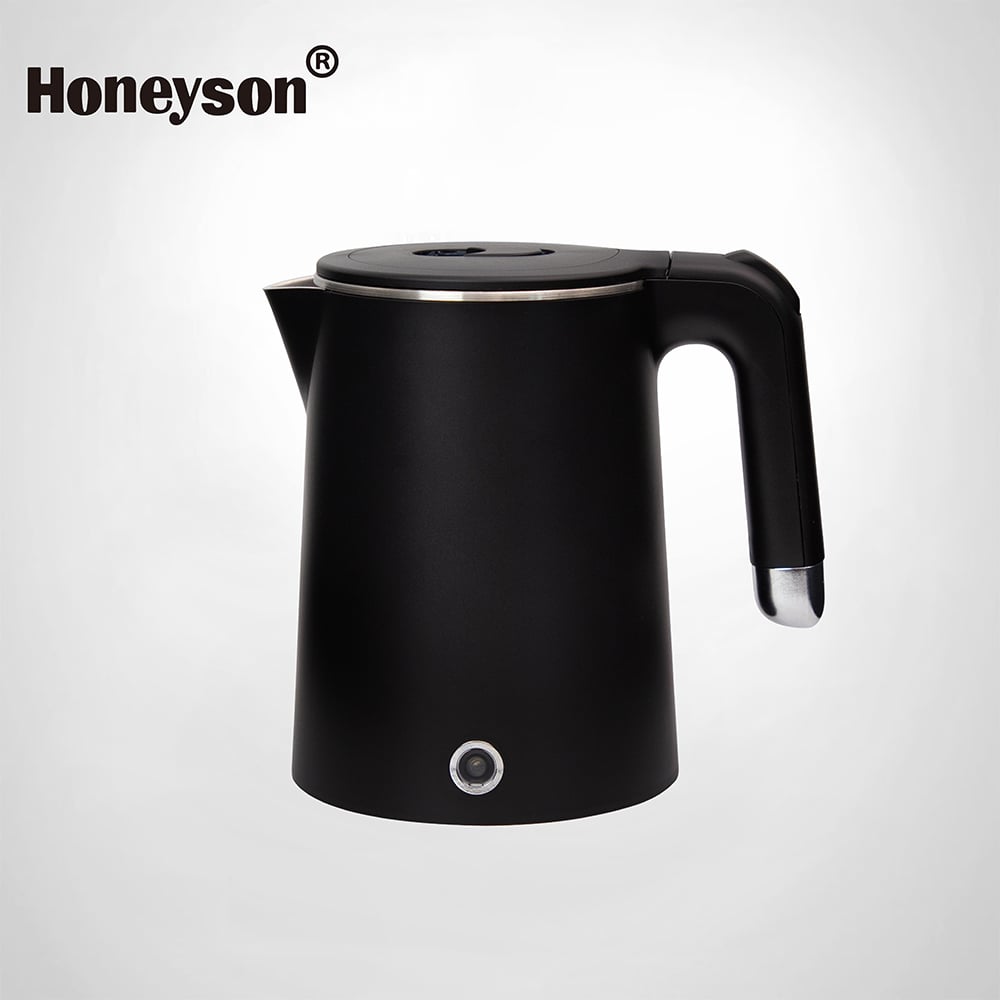 Hotel Guestroom Kettle, 1.0L capacity, double body, cool touch style kettle, K105