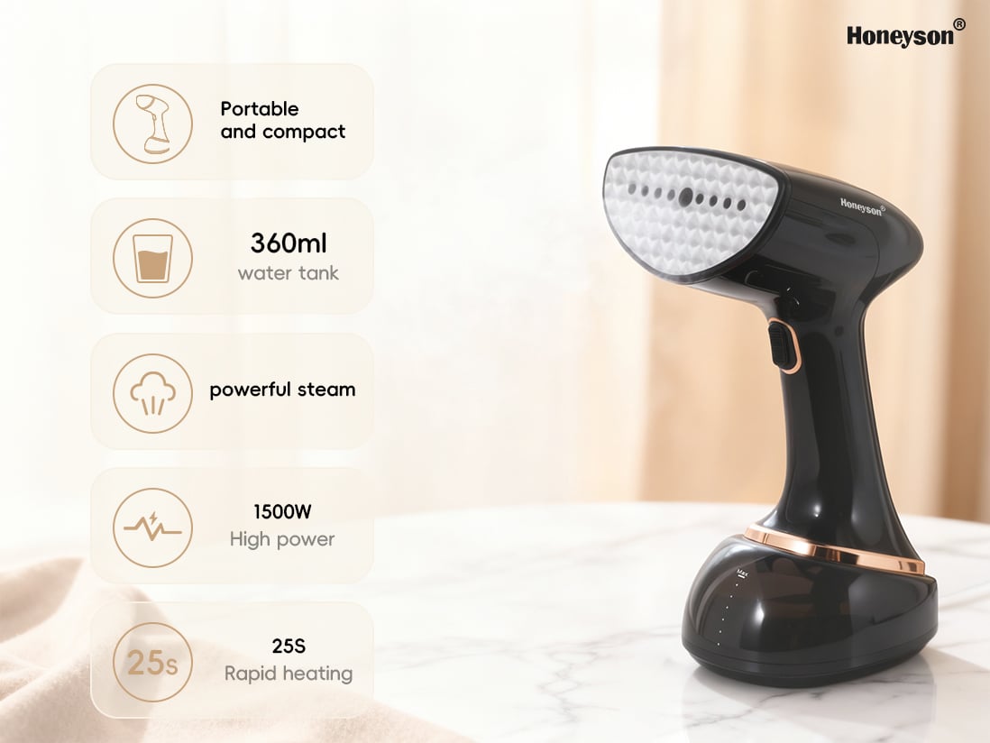 Portable Steam Iron for Hotel Guestrooms