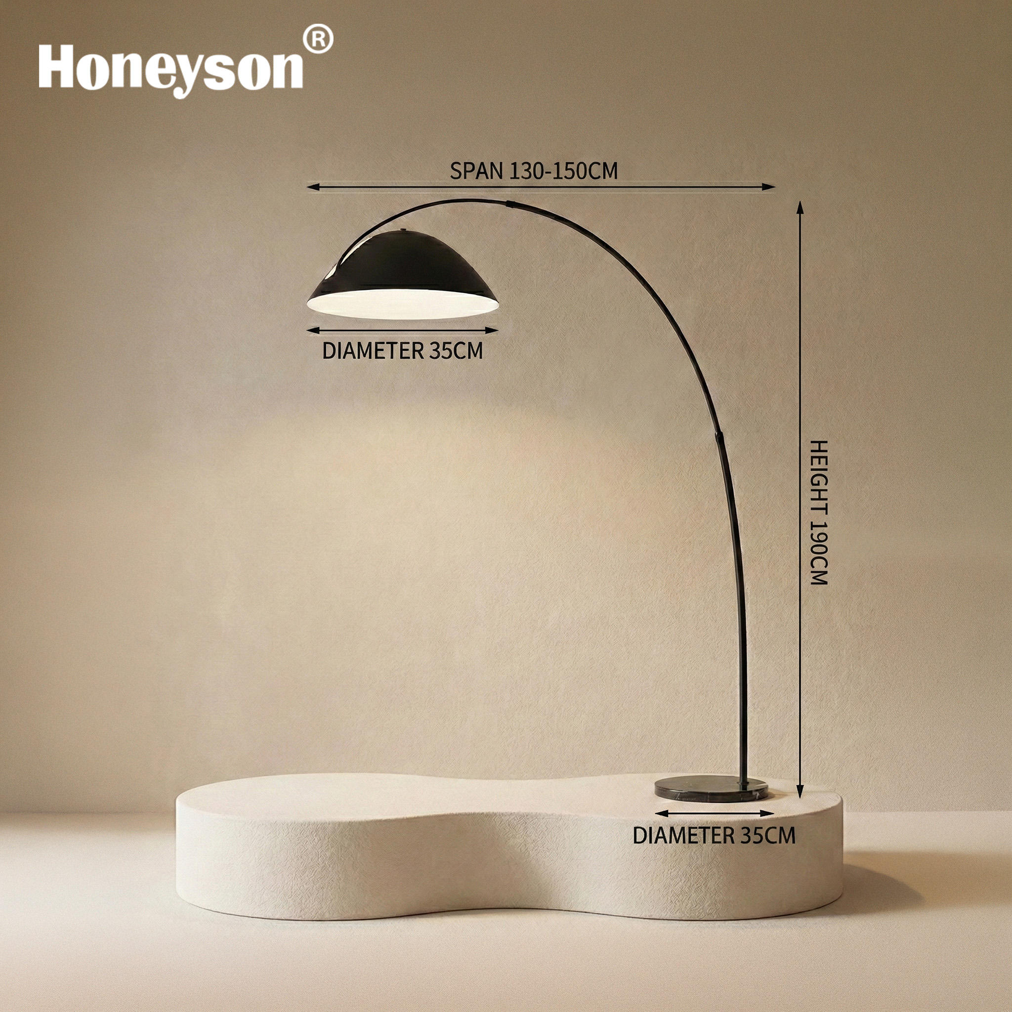 Hotel Suppliers Fishing Iron Floor Lamp Stepless Dimming Remote Control Living Room Bedroom Sofa Nordic Minimalist Luxury Store rating: 4.9 (122 reviews)