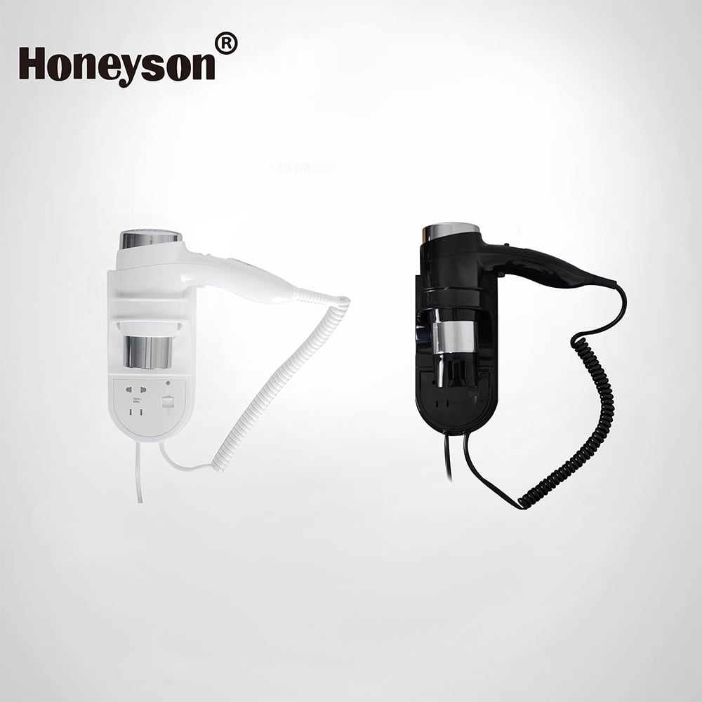 Hotel Guestroom Hair Dryer, Wall-mounted, D07-1