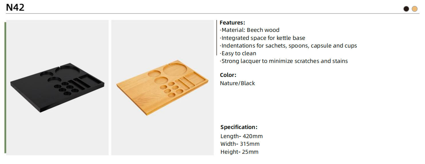 N42 Wood Tray factory
