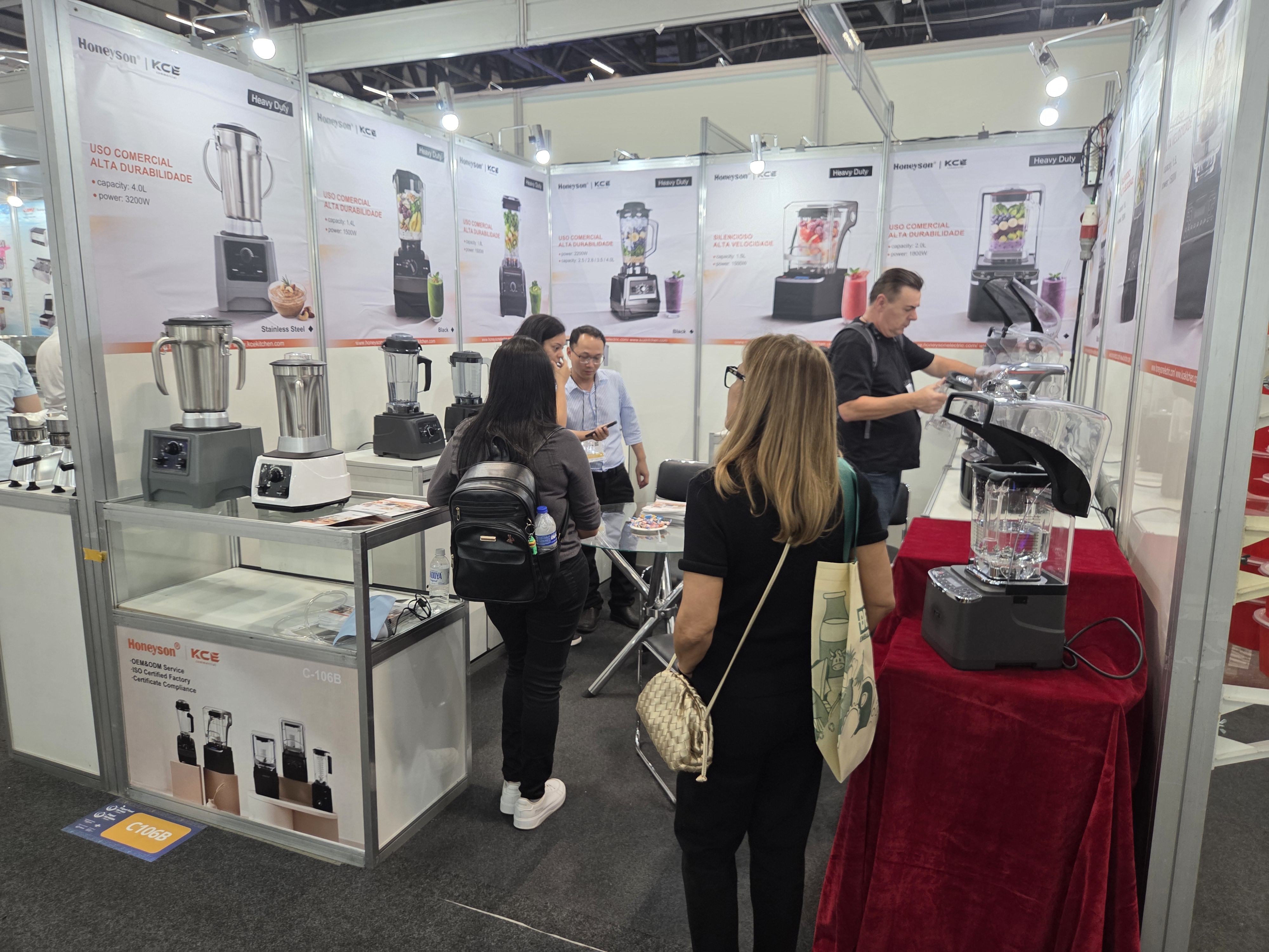 KCE|Honeyson Creates a Buzz at Brazil 2026 Exhibition