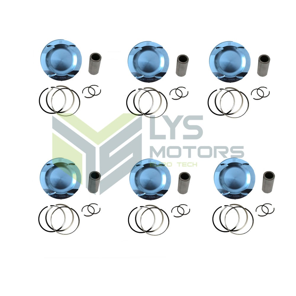 11257577581 Piston kit N54B30 BMW  1 Convertible E88 135 i 