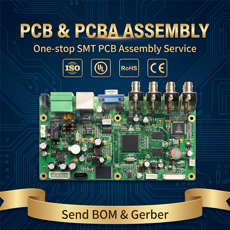 Turnkey PCBA Assembly Service | SMT & DIP | Prototype to Mass Production | RoHS UL Certified
