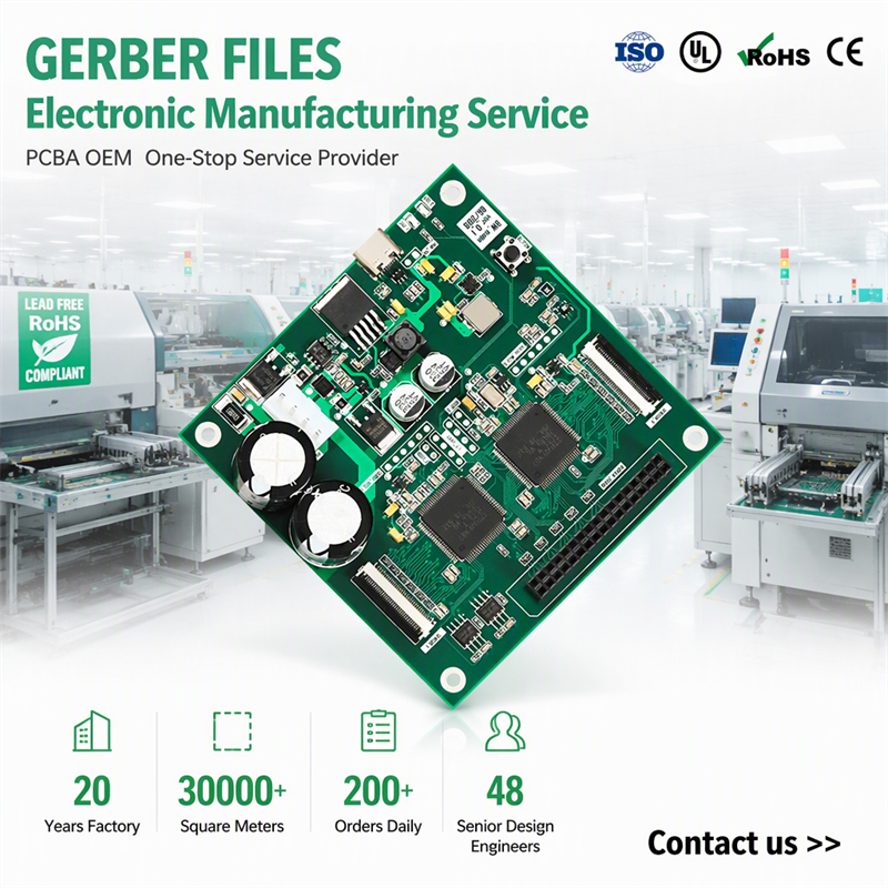 Turnkey PCBA Assembly Service | SMT & DIP | Prototype to Mass Production | RoHS UL Certified
