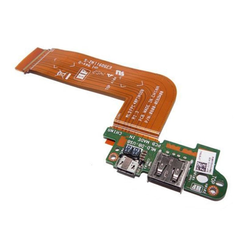 Custom U-Shaped Flexible Printed Circuit (FPC) with SMT Pads, High Precision FPC for Module Interconnection