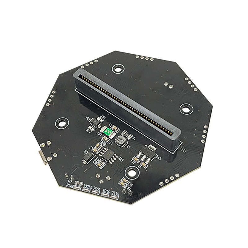 Octagonal Decorative LED PCB Module with USB & Battery Charging for Smart Lighting
