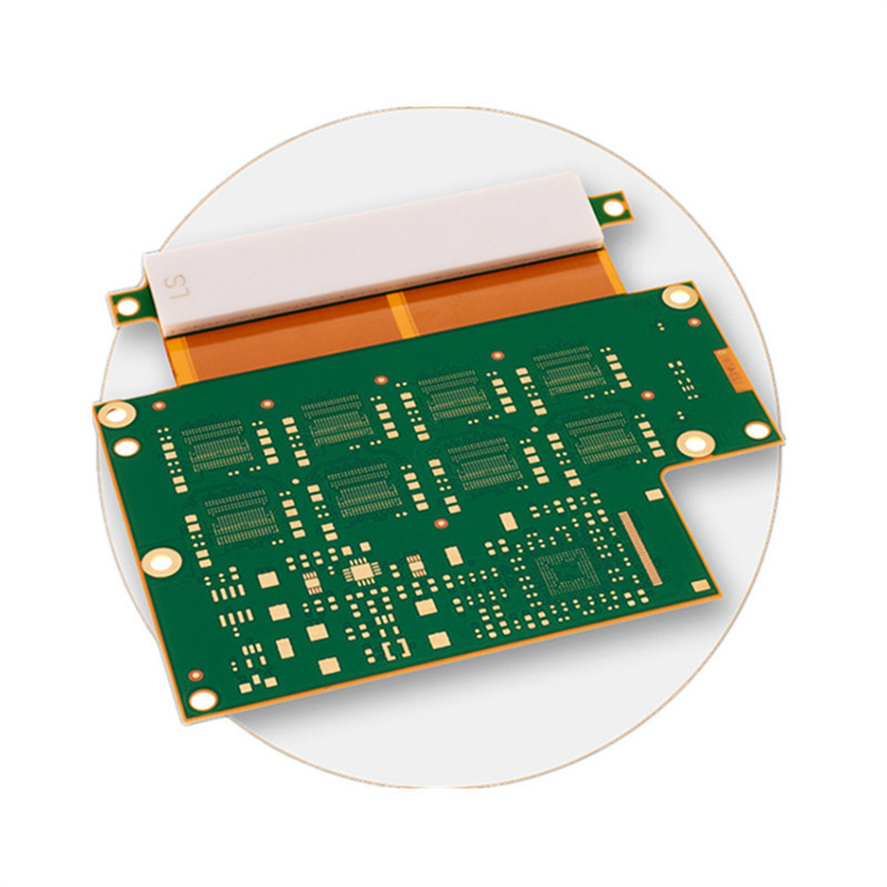 Rigid-Flex PCB (Rigid-Flex Printed Circuit Board) with Component Pads, Custom Rigid-Flex PCB for Electronic Modules