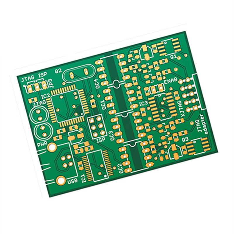Multi-Panel USB Flash Drive Rigid PCB with Gold-Plated Edge Connector, High-Precision SMT PCB for Storage Devices